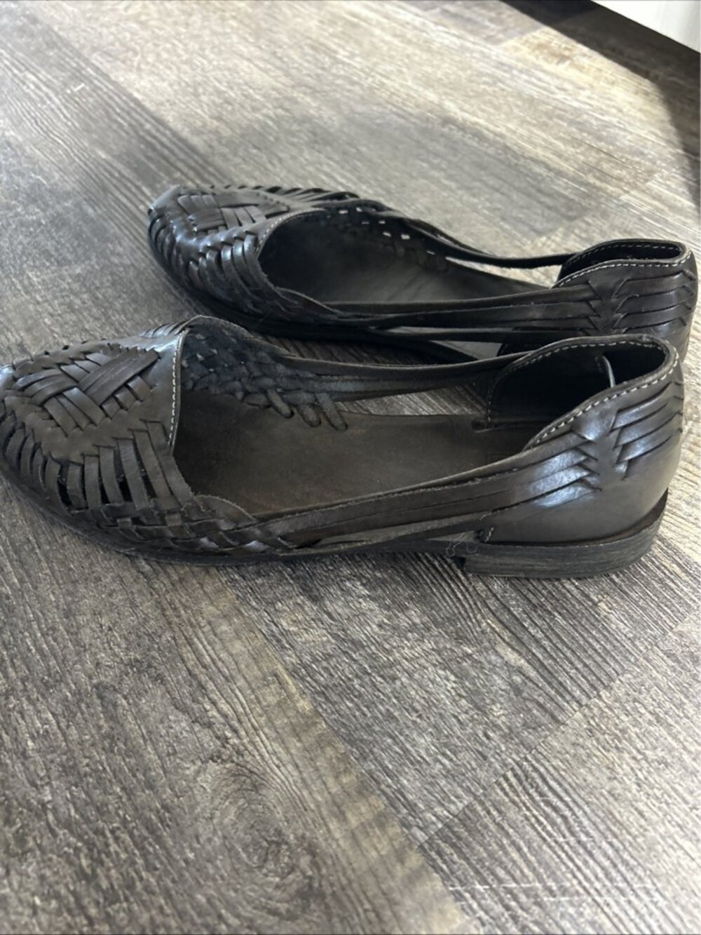 Frye Women Leather 73216 Loafer boho slip on shoes sz 9B - Picture 7 of 8